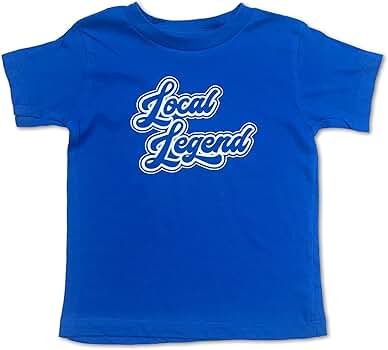 Amazon.com: Sol Baby Cobalt Blue Local Legend Tee - Unisex